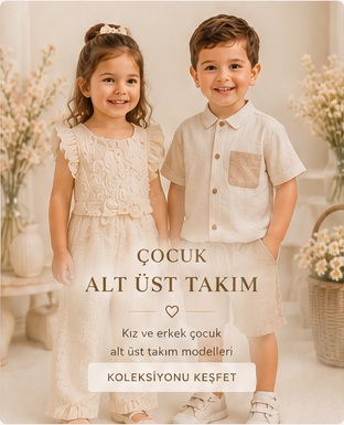 Çocuk alt üst takım koleksiyonu